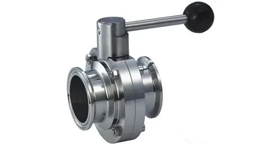 SS TC End butterfly Valve In India